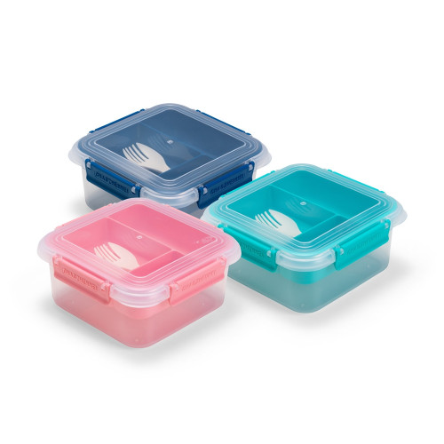 Marmita 1Litro em PP Livre de BPA com Divisória e Spork Personalizada | Brinde Corporativo Funcional Marmita 1Litro em PP Livre de BPA com Divisória e Spork Personalizada | Brinde Corporativo Funcional