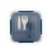 Marmita 1Litro em PP Livre de BPA com Divisória e Spork Personalizada | Brinde Corporativo Funcional Marmita 1Litro em PP Livre de BPA com Divisória e Spork Personalizada | Brinde Corporativo Funcional