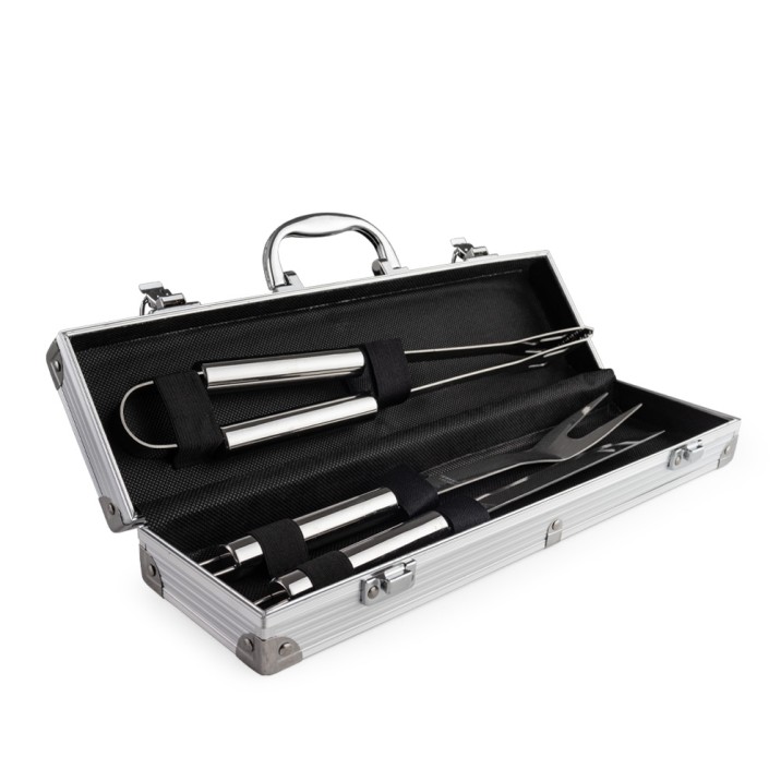 Kit Churrasco 3 Peças Personalizado Frete Grátis - Mínimo 10