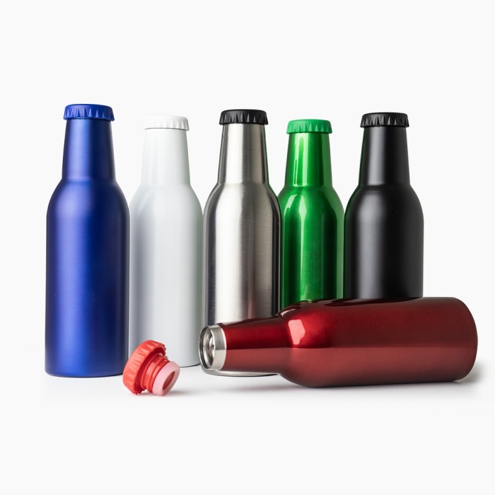 Garrafa Inox 350 ml Personalizada Frete Grátis - Mínimo 30