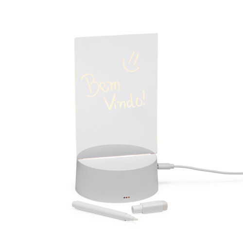 Luminária Led de Mesa Personalizada Frete Grátis - Mínimo 30 Luminária Led de Mesa Personalizada Frete Grátis - Mínimo 30