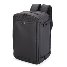 Mochila 28 Litros em Couro Sintético Impermeável Notebook 17” Personalizada | Brinde Corporativo Premium