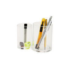 Porta Caneta Duplo Personalizado Frete Grátis - Mínimo 30