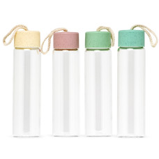 Garrafa de Vidro 330 ml Personalizada Frete Grátis - Mínimo 30