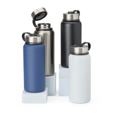 Garrafa Térmica Inox 950 ml Personalizada Frete Grátis - Mínimo 10