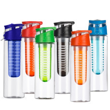 Squeeze Plástico 700ml com Infusor Personalizado Frete Grátis - Mínimo 30