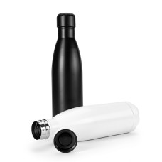 Garrafa Inox 750 ml Com Tampa Rosqueável e Pintura Fosca Personalizada - Mínimo 30