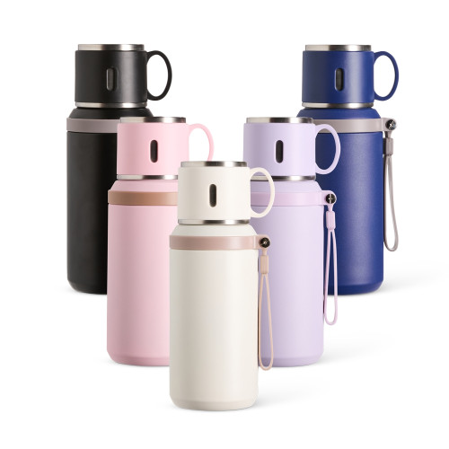 Garrafa Térmica em Inox 600 ml Personalizada Frete Grátis - Mínimo 10 Garrafa Térmica em Inox 600 ml Personalizada Frete Grátis - Mínimo 10