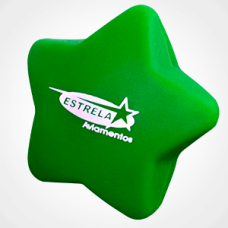 Estrela de Vinil Anti-stress Personalizada Frete Grátis - Mínimo 500