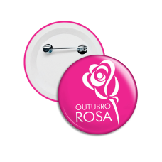 Botton 3,5 cm Redondo Personalizado Frete Grátis - Mínimo 50