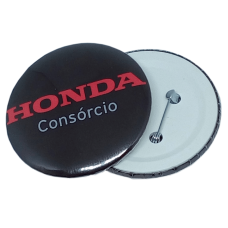 Botton 5,5 cm Redondo Personalizado Frete Grátis - Mínimo 50