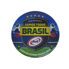 Botton 6,5 cm Redondo Personalizado Frete Grátis - Mínimo 50