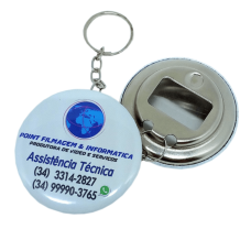  Chaveiro Abridor Garrafa 5,5 cm Frete Grátis - Mínimo 50