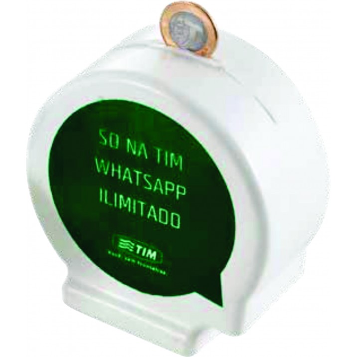 Cofre Whatsapp Personalizado Frete Grátis - Mínimo 100