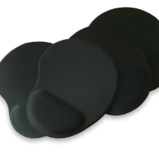 Mouse Pad Ergonômico Preto sem Personalização - mínimo 10 unidades - Frete Grátis 