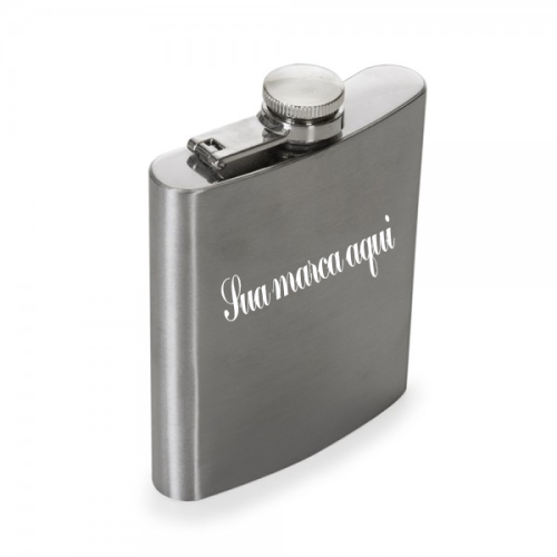 Porta Whisky 207 ML Personalizado Frete Grátis - Mínimo 30 Porta Whisky 207 ML Personalizado Frete Grátis - Mínimo 30