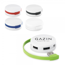 Hub USB 2.0 Personalizado Frete Grátis - Mínimo 30