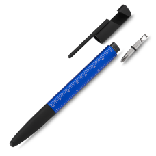 Caneta Multifuncional Metálica com Touch Personalizada | Brinde Corporativo Premium