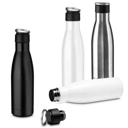 Garrafa Térmica Inox 500 ml Personalizada Frete Grátis - Mínimo 10 Garrafa Térmica Inox 500 ml Personalizada Frete Grátis - Mínimo 10
