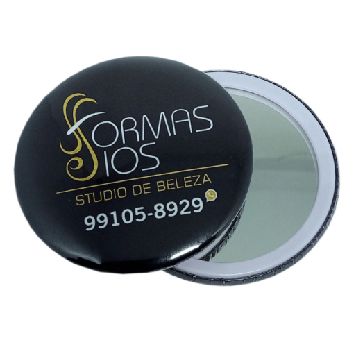 Botton Espelho De Bolso, Tamanho 6,5 cm Frete Grátis – Mínimo 50 Botton Espelho De Bolso, Tamanho 6,5 cm Frete Grátis – Mínimo 50