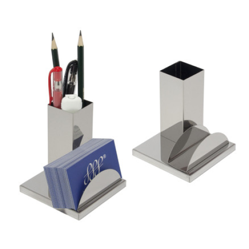 Porta Caneta e Cartão com Base Personalizado Frete Grátis - Mínimo 50 Porta Caneta e Cartão com Base Personalizado Frete Grátis - Mínimo 50