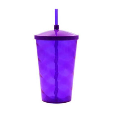 Copo Espiral 700 ml com Tampa e Canudo Personalizado Frete Grátis - Mínimo 100