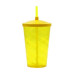 Copo Espiral 700 ml com Tampa e Canudo Personalizado Frete Grátis - Mínimo 100