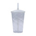 Copo Espiral 700 ml com Tampa e Canudo Personalizado Frete Grátis - Mínimo 100