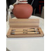Conjunto de Caneta e Lapiseira Bambu Personalizado