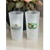 Copo Plástico 420 ml em Polipropileno (PP) com Acabamento Fosco Personalizado - Mínimo 150