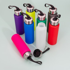 Squeeze PVC 680 Ml Com Tampa De Metal Frete Grátis - Mínimo 100