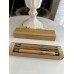 Kit Ecológico Caneta e Lapiseira Bambu Personalizado Frete Grátis - Mínimo 150