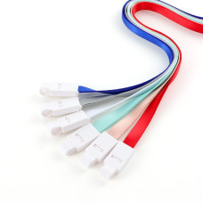 Cordão para Crachá Poliéster Personalizado Frete Grátis - Mínimo 300