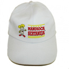 Boné branco com aba branco personalizado Frete Grátis - Mínimo 20 