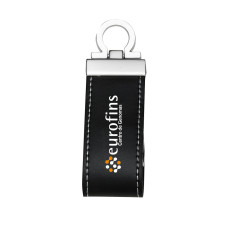 Pen Drive Couro 8GB Personalizado Frete Grátis - Mínimo 20