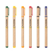 Caneta Ecológica Roller Personalizada Frete Grátis - Mínimo 500