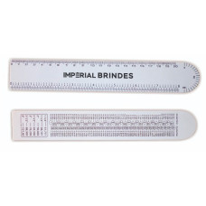 Régua Ferragista Alumínio 20 cm Personalizada Frete Grátis - Mínimo 100