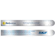 Régua Ferragista Alumínio 30 cm Personalizada Frete Grátis - Mínimo 100