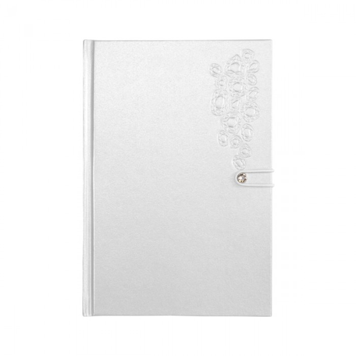 Caderno Capa Dura 80 FL Swarovski Sem Personalização Frete Grátis 