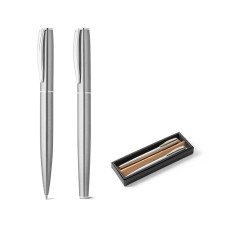 Conjunto de Roller e Esferográfica Personalizado Frete Grátis - Mínimo  15