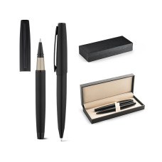 Conjunto de Roller e Esferográfica Personalizadas Frete Grátis - Mínimo 10