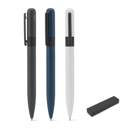 Caneta em metal 60% Reciclado Escrita em Preto Personalizada Frete Grátis - Mínimo 20 Caneta em metal 60% Reciclado Escrita em Preto Personalizada Frete Grátis - Mínimo 20