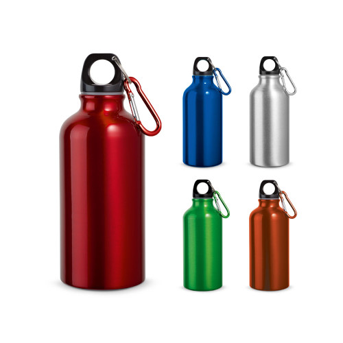 Garrafa Alumínio 400 ml Personalizada Frete Grátis - Mínimo 50 Garrafa Alumínio 400 ml Personalizada Frete Grátis - Mínimo 50