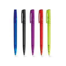 Caneta Translúcida Personalizada Frete Grátis  - Mínimo 500