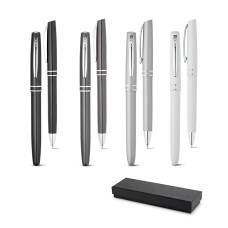 Conjunto de Roller e Esferográfica Personalizado Frete Grátis - Mínimo 20