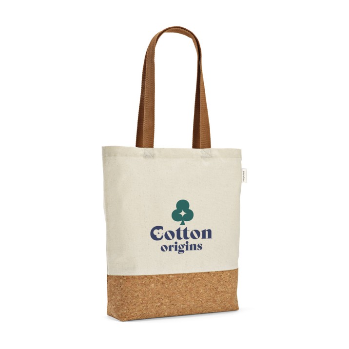 Sacola Algodão e Cortiça Personalizada Frete Grátis - Mínimo 30