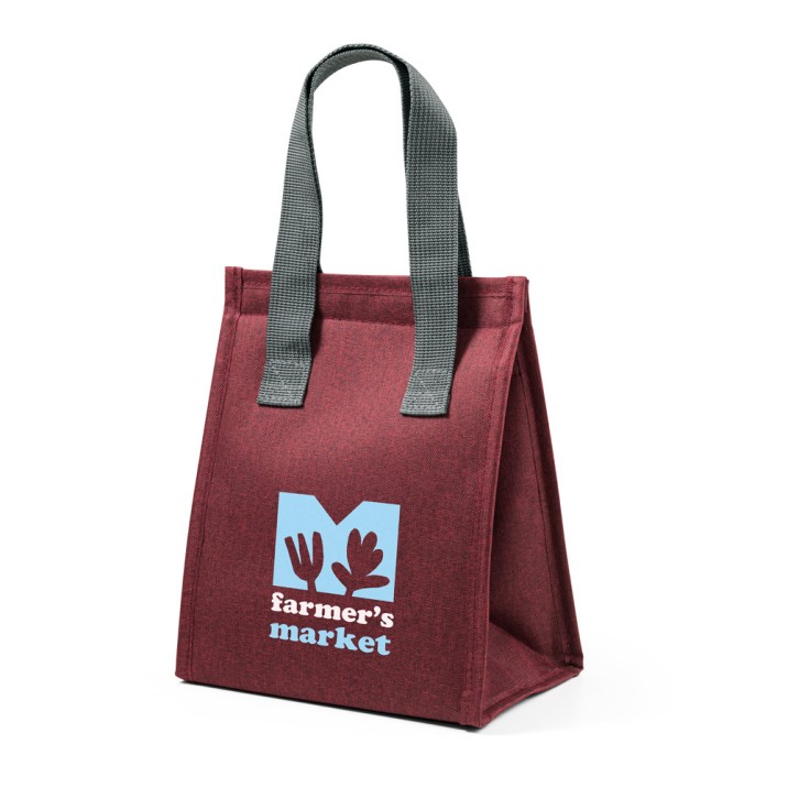 Bolsa Térmica em Poliéster Personalizada Frete Grátis - Mínimo 30