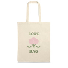 Sacola 100% algodão (120 g/m²) Personalizada Frete Grátis - Mínimo 100