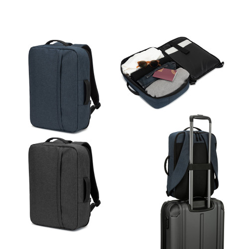 Mochila para Notebook 15.6" em Poliéster Reciclado 300 D de Alta Densidade 15 L Personalizada Frete Grátis - Mínimo 5 Mochila para Notebook 15.6" em Poliéster Reciclado 300 D de Alta Densidade 15 L Personalizada Frete Grátis - Mínimo 5