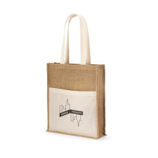 Sacola de Juta Personalizada Frete Grátis - Mínimo 20